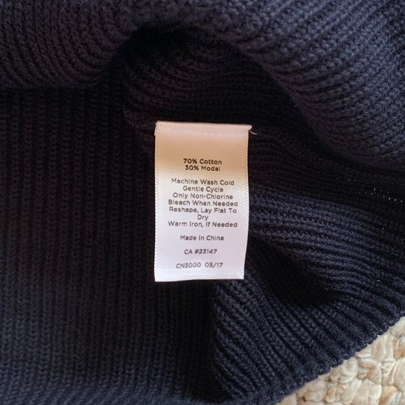 TALBOTS - Flounce Sleeve Cowlneck Sweater - Excellent Shape - Picture 10 of 10